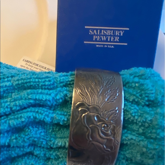 Vintage Pewter Bracelet - Picture 2 of 11